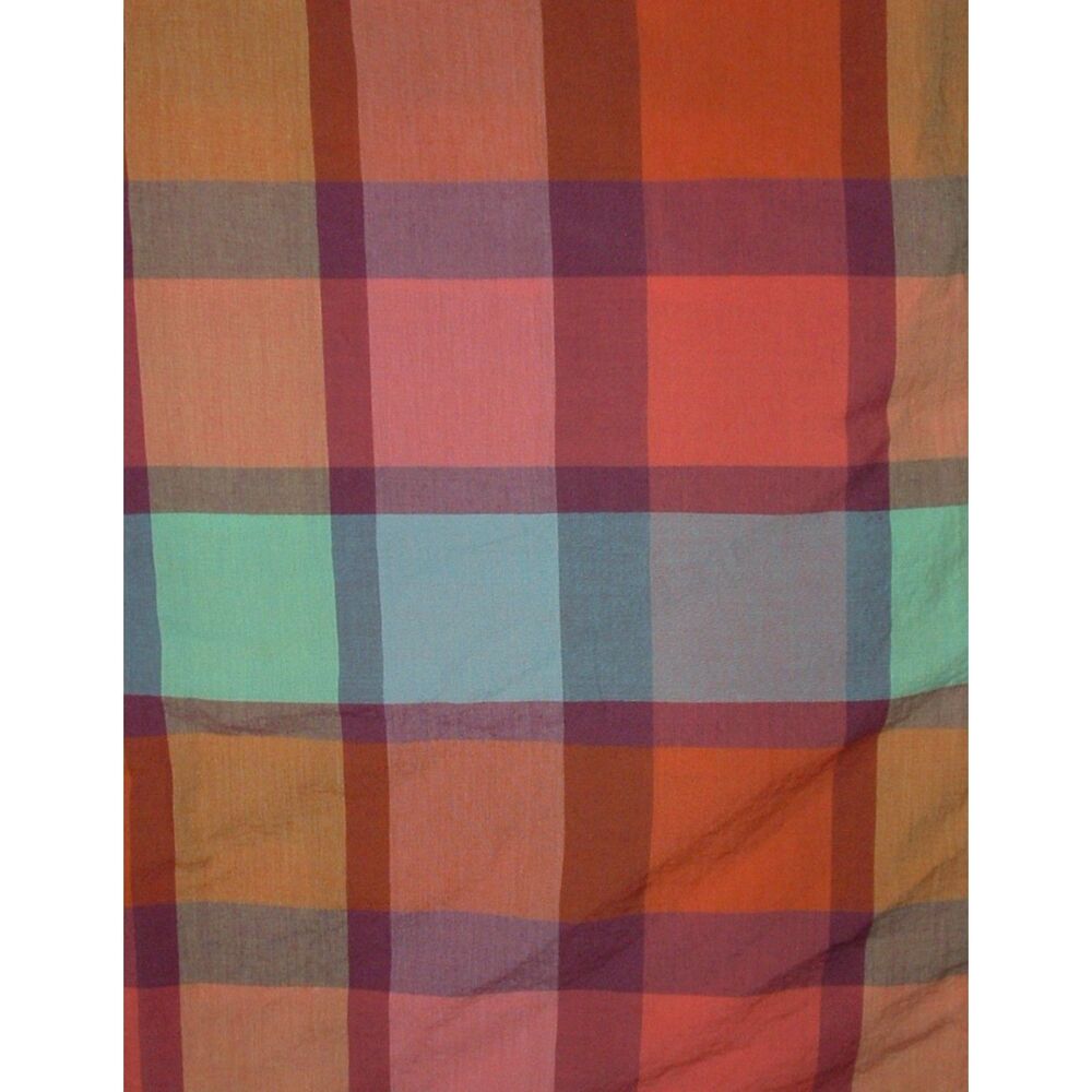 FREE ASSEMBLY Mens Sz XXXL Colorful Plaid Short Sleeve Button Up Cotton Shirt - Picture 4 of 4